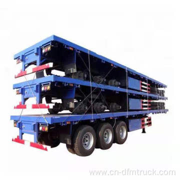 lowbed flat Semi Trailer Truck